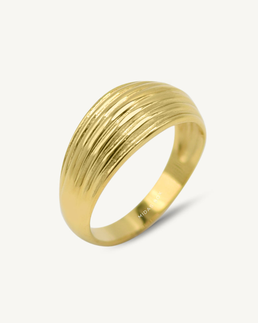 Dome Textured Ring