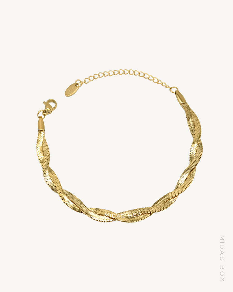 Twisted Herringbone Bracelet