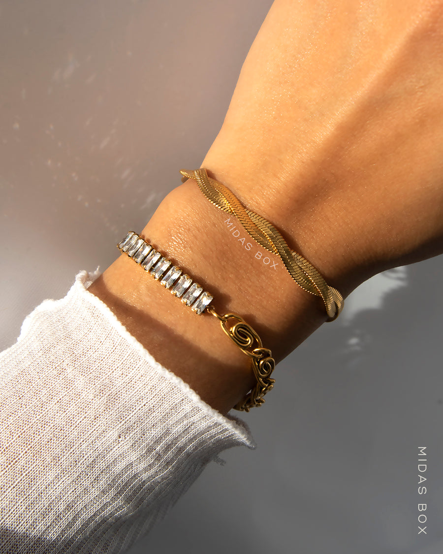 Twisted Herringbone Bracelet