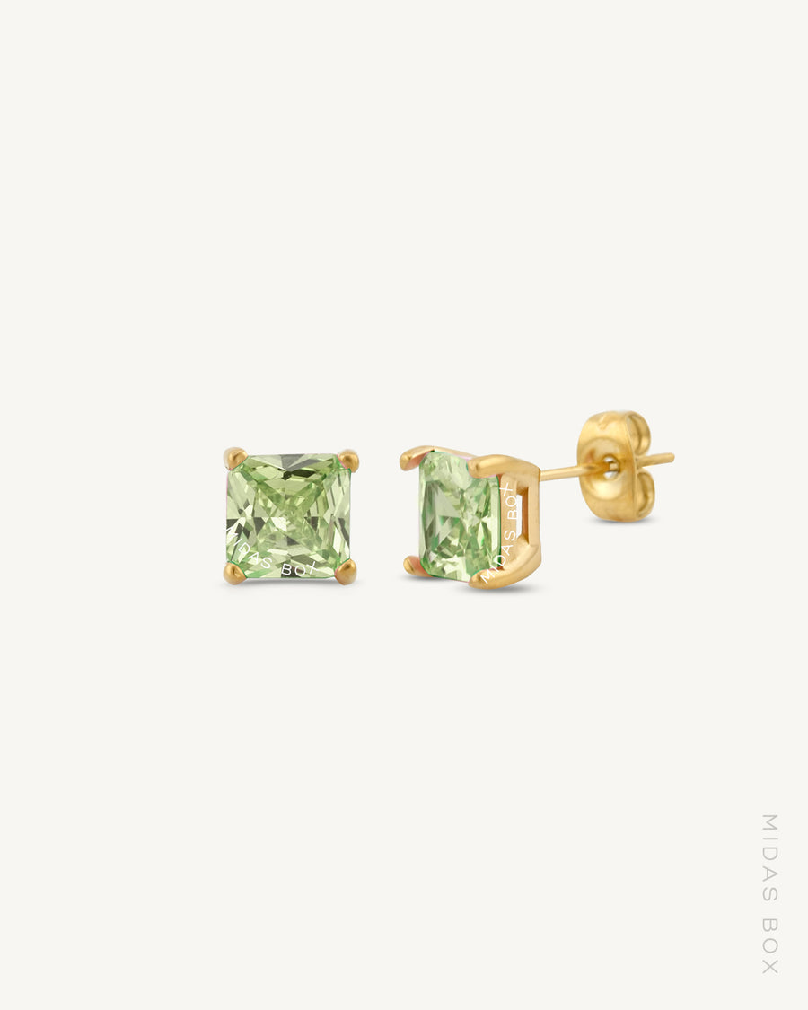 Colored Stud Earrings