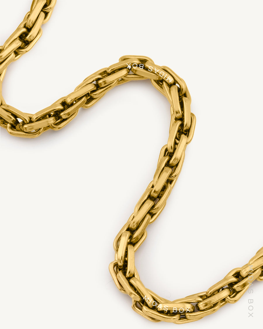 Double Linked Cable Necklace