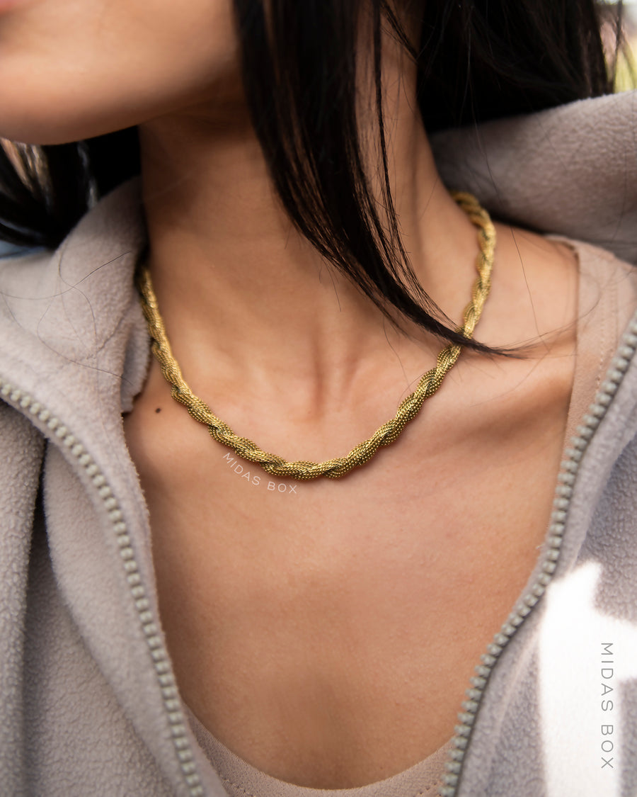 Mesh Rope Necklace