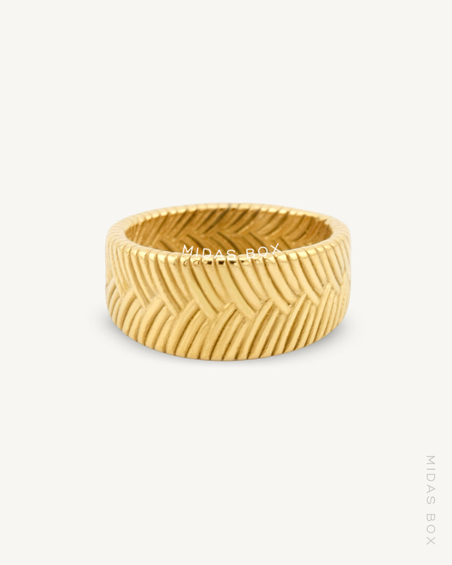 Knitted Wide Ring