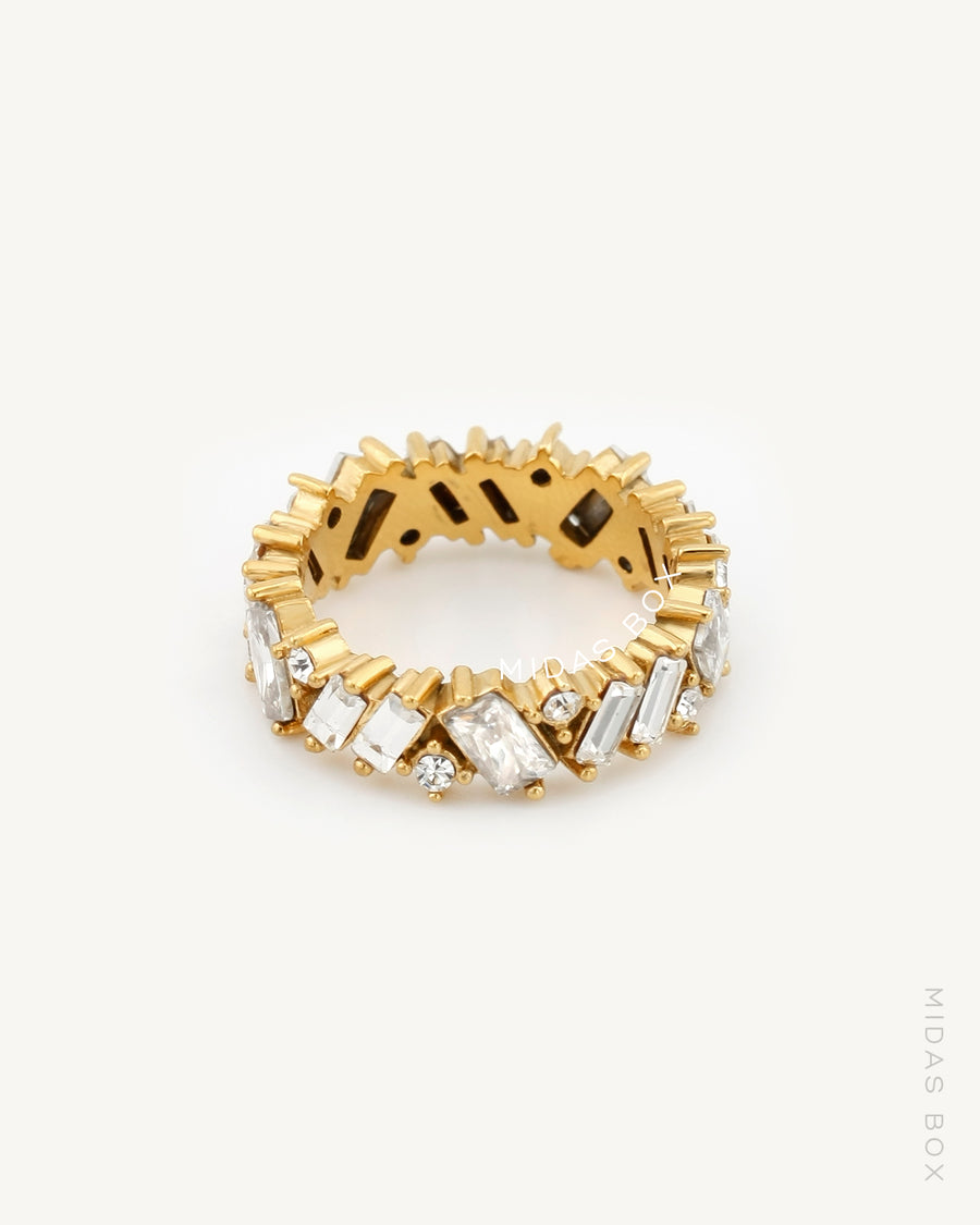 Mixed Shape Eternity Ring